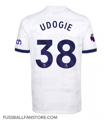 Tottenham Hotspur Destiny Udogie #38 Replik Heimtrikot 2023-24 Kurzarm
